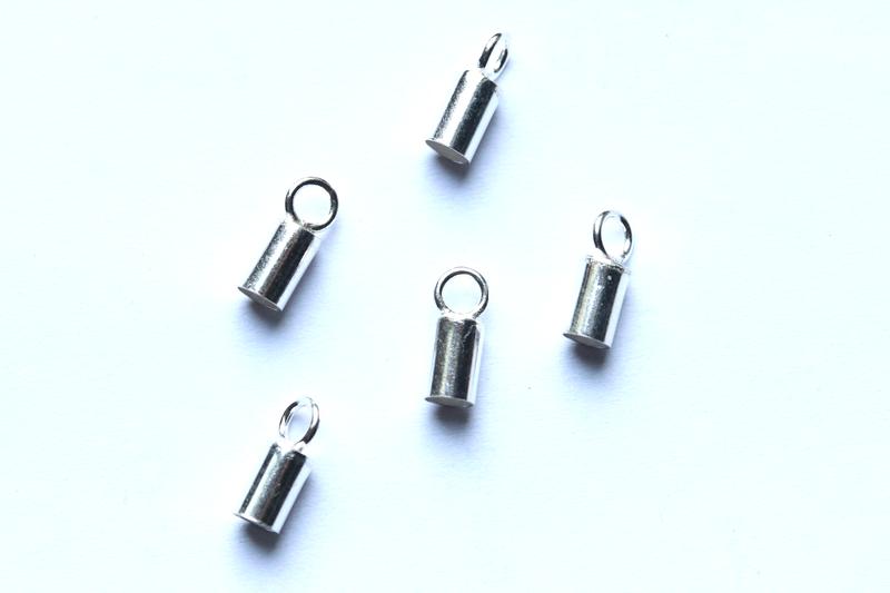 Embouts tube 6 x 4,70 mm - en argent 925