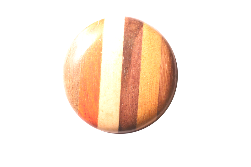 Perle en bois naturel