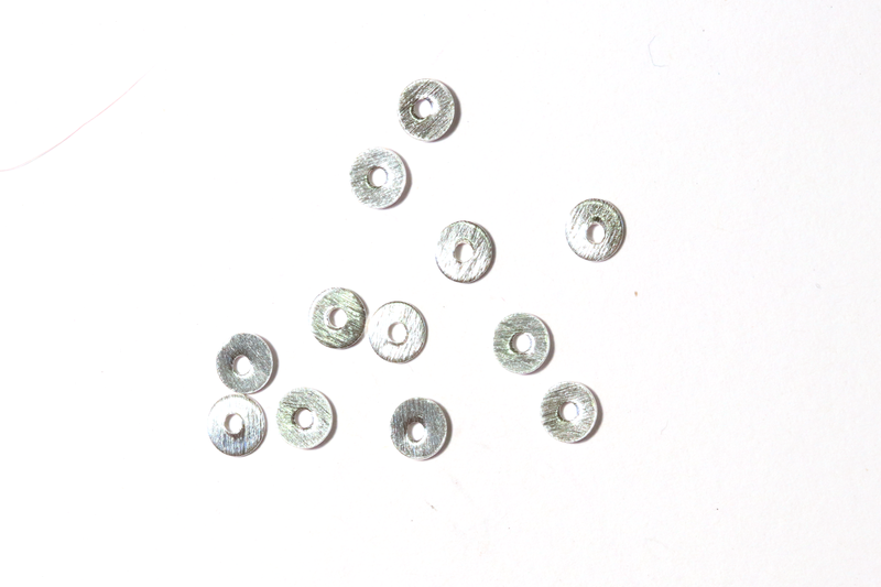 Cercle en argent 925 brossé- intermédiaire