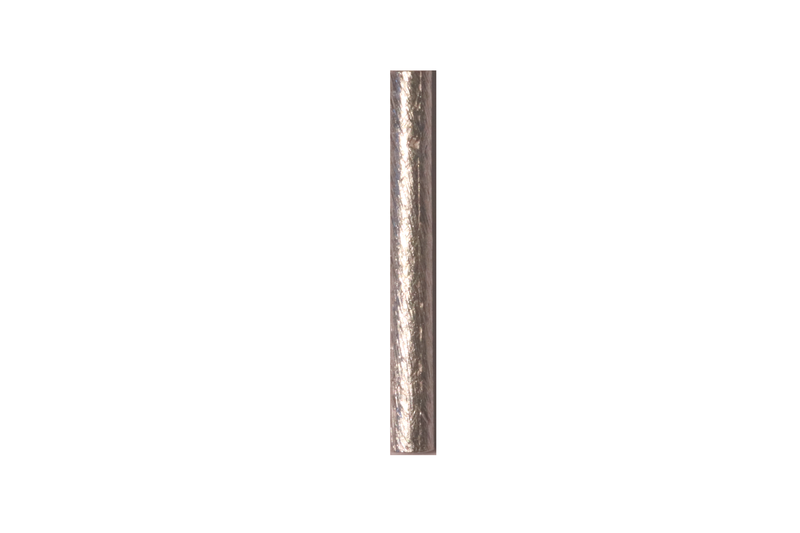 Tube 3 x 24 mm - en argent 925 brossé