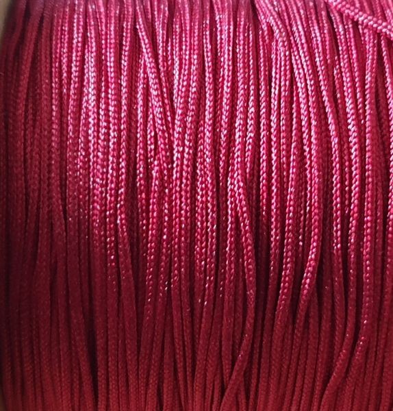 Corde polyester - bordeaux- par 1 m