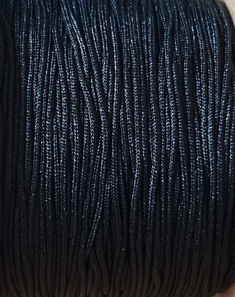 Corde polyester - noir - par 1 m
