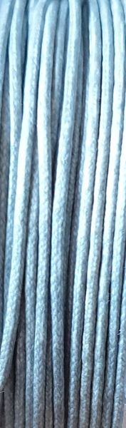 fil en coton ciré - gris bleu - 1mm - par 1 m