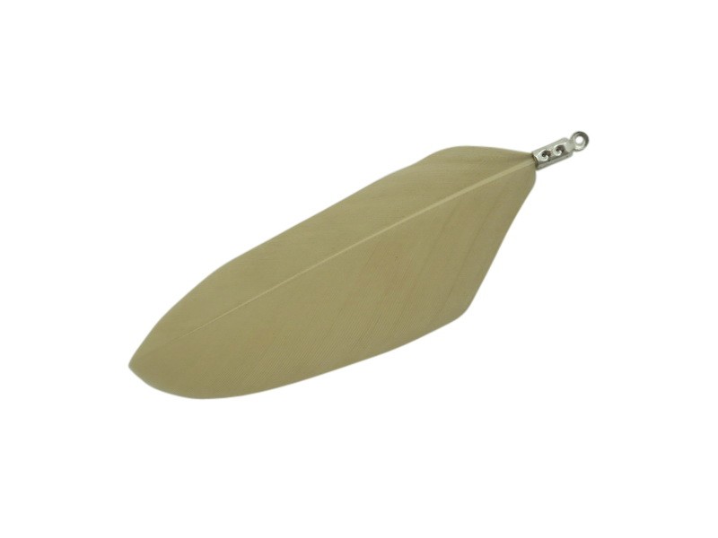 plume beige 60 /30 cm