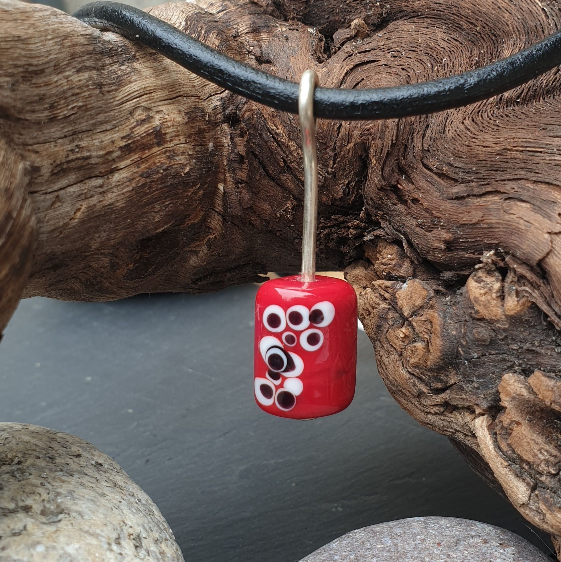Pendentif collection orientale - rouge