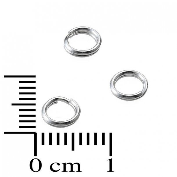 anneau deux tours 5 mm - en argent 925