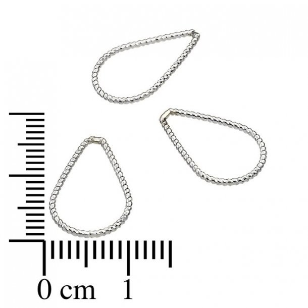 Intermédiaire goutte - en argent 925