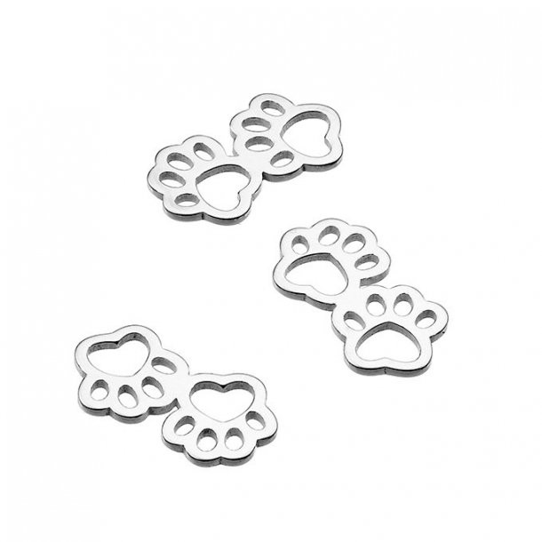 Breloque patte de chat -en argent 925