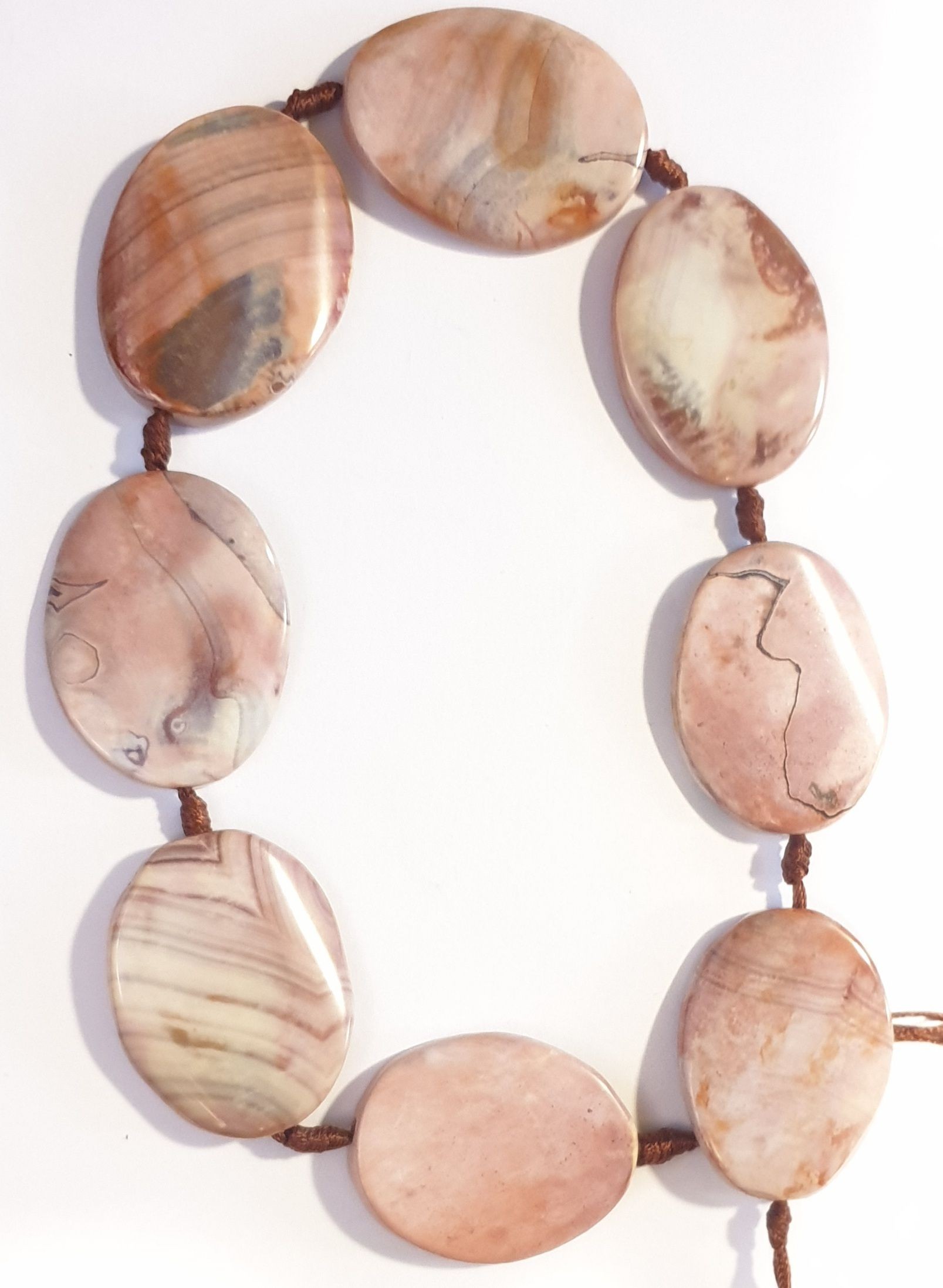 Rhodonite - pierre naturelle - 30/40 mm