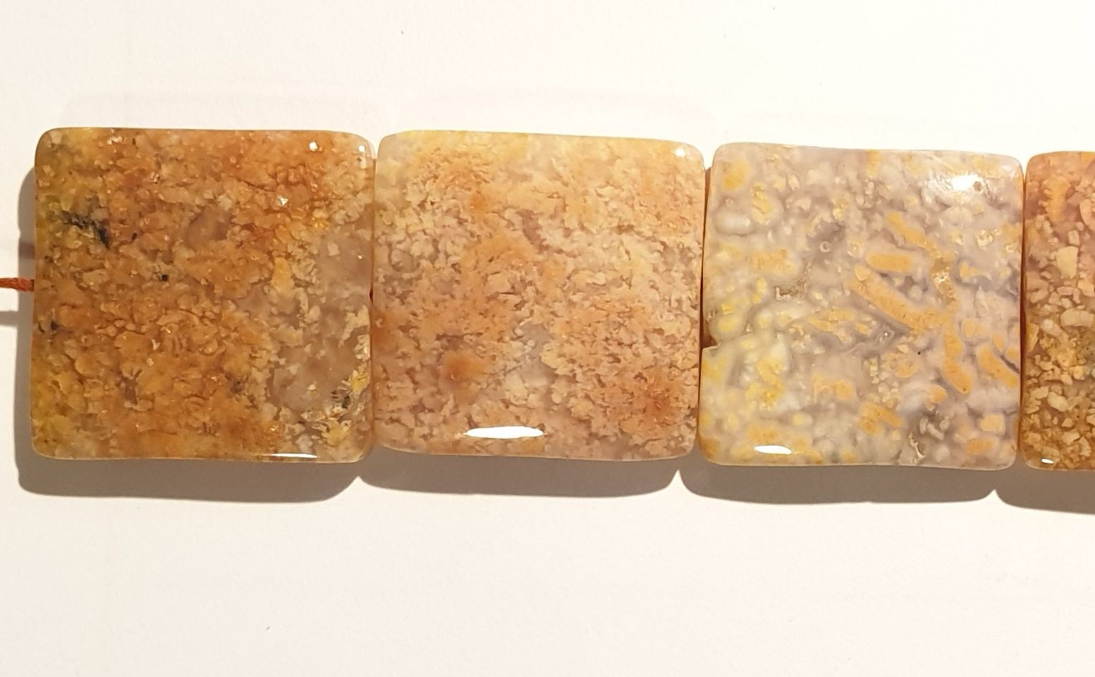 Agate carré 24 mm