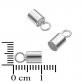 Embouts tube diamètre intérieur 4 mm - en argent 925