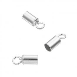 Embouts tube diamètre intérieur 2,85 mm - en argent 925