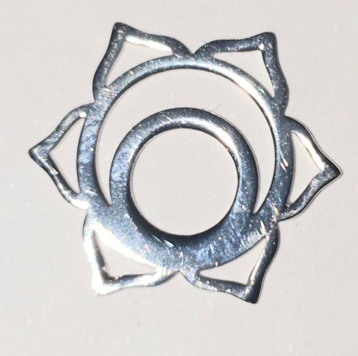 Médatillon Chakra 2 - argent 925