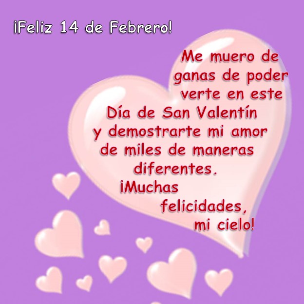 Feliz 14 de febrero