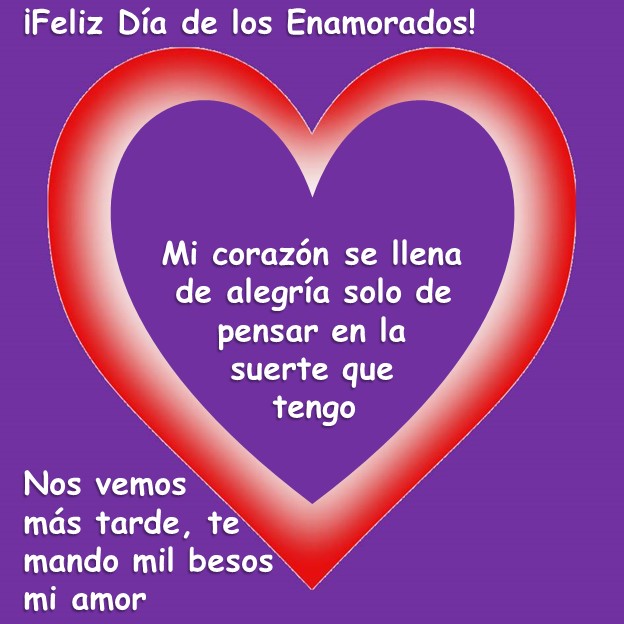 Feliz 14 de febrero