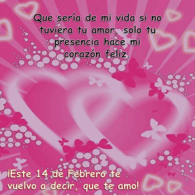 Feliz San Valentín