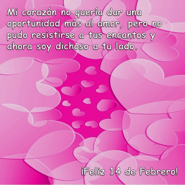 Feliz 14 de febrero