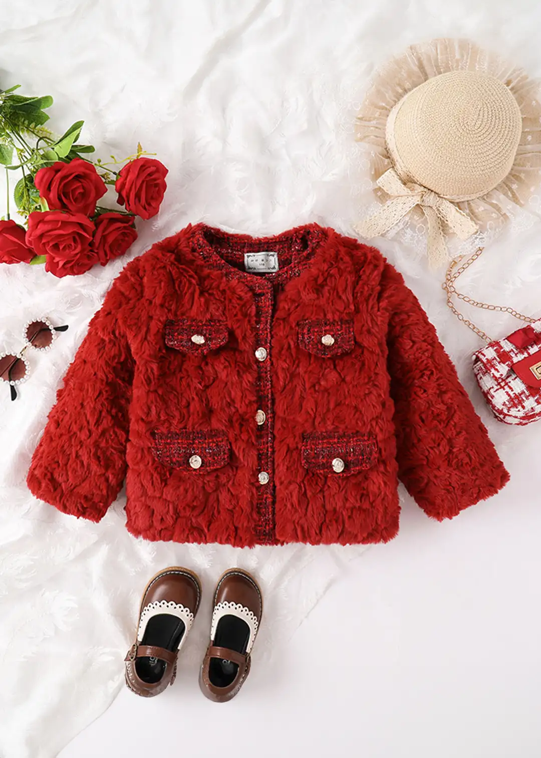 Fur Embellished Parka Jacket