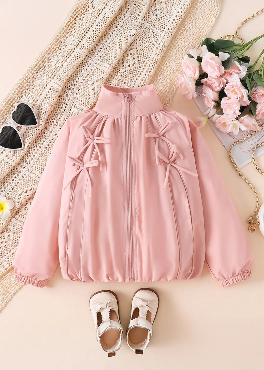 Girls Full-Sleeve Jacket