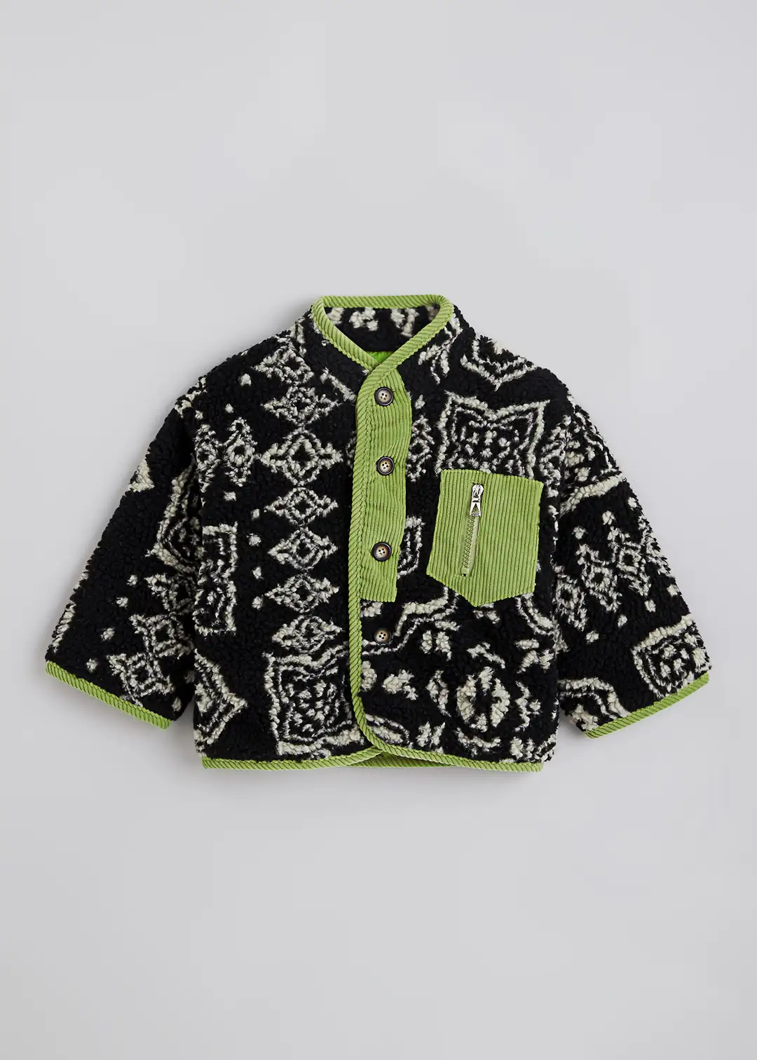 Textured Fleece Jacket