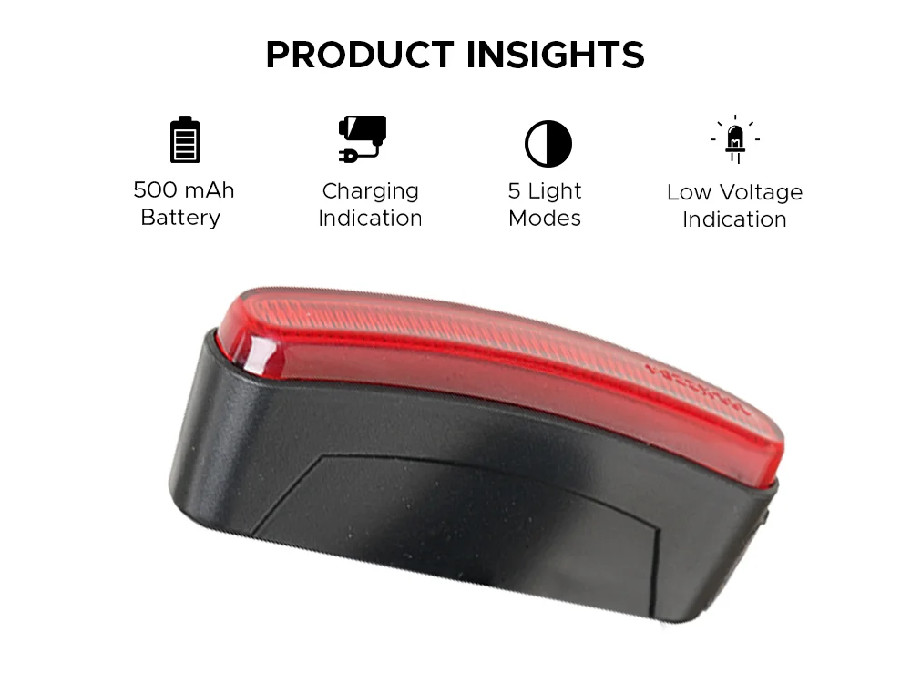 Radlite Rear Light view 2