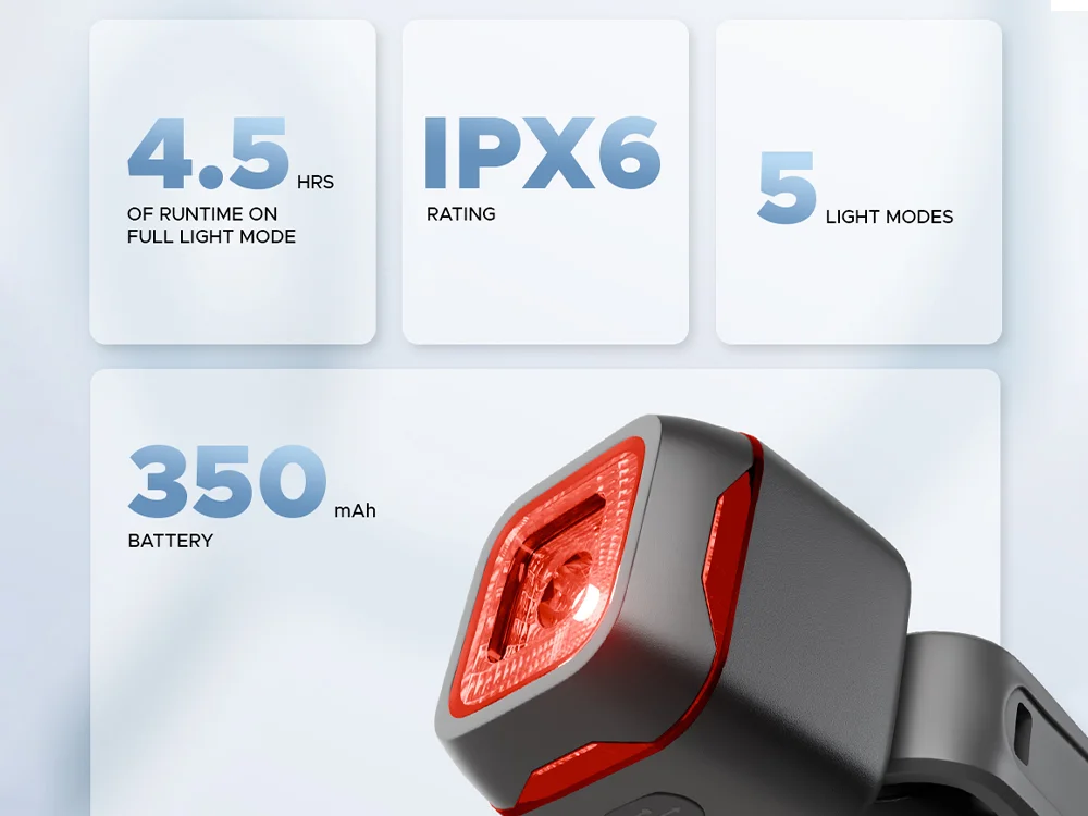 Flashtrail Rear light view 2