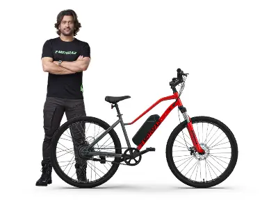 EMotorad X2 Sea Geen 27.5 inches Single Speed Lithium-ion (Li-ion) Electric Cycle
