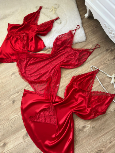 Kırmızı Çeyiz Set 