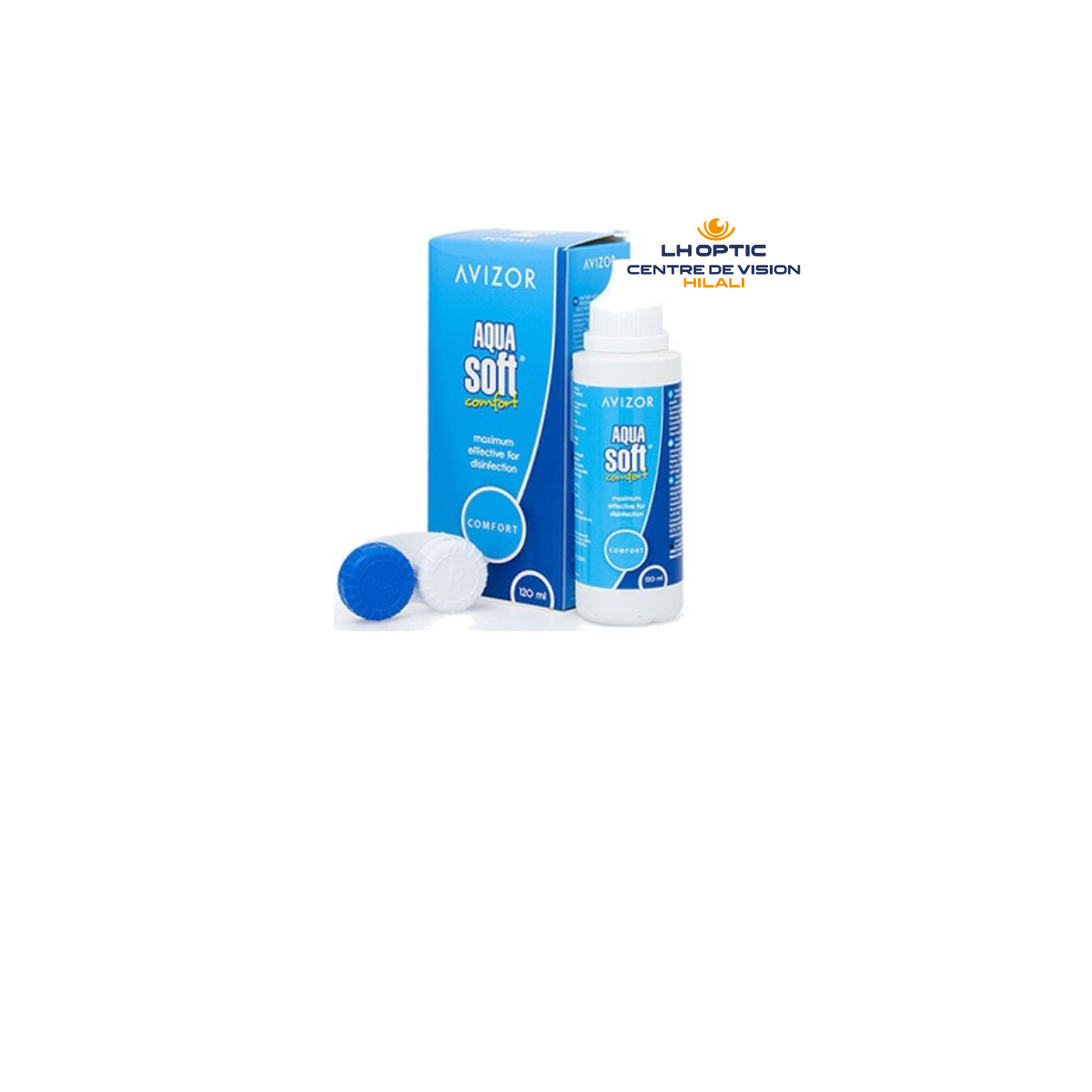 Aqua Soft Comfort – Accessoire pour lentilles 120 ml – vue 2