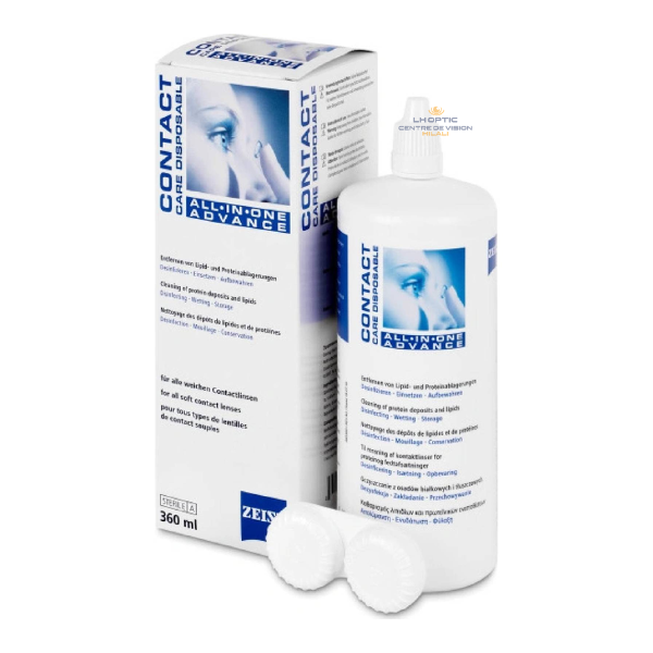 Zeiss Contact Care Disposable – Accessoire pour lentilles 100 ml – vue 2