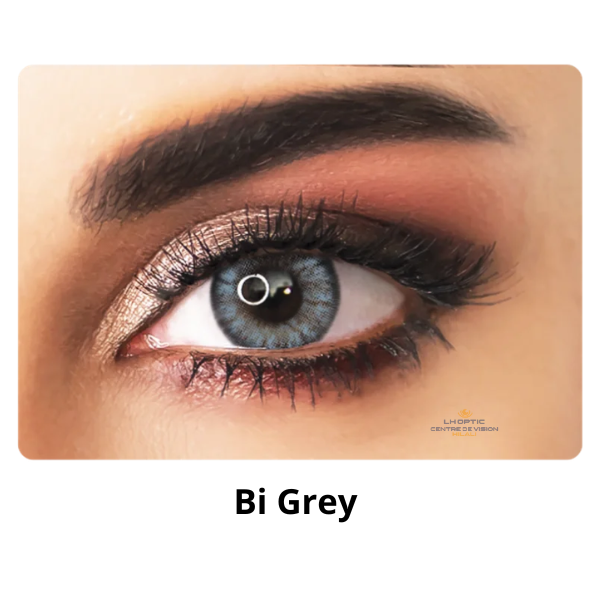 Adore Bi-Tone – Lentilles colorées trimestrielles – Bi Grey