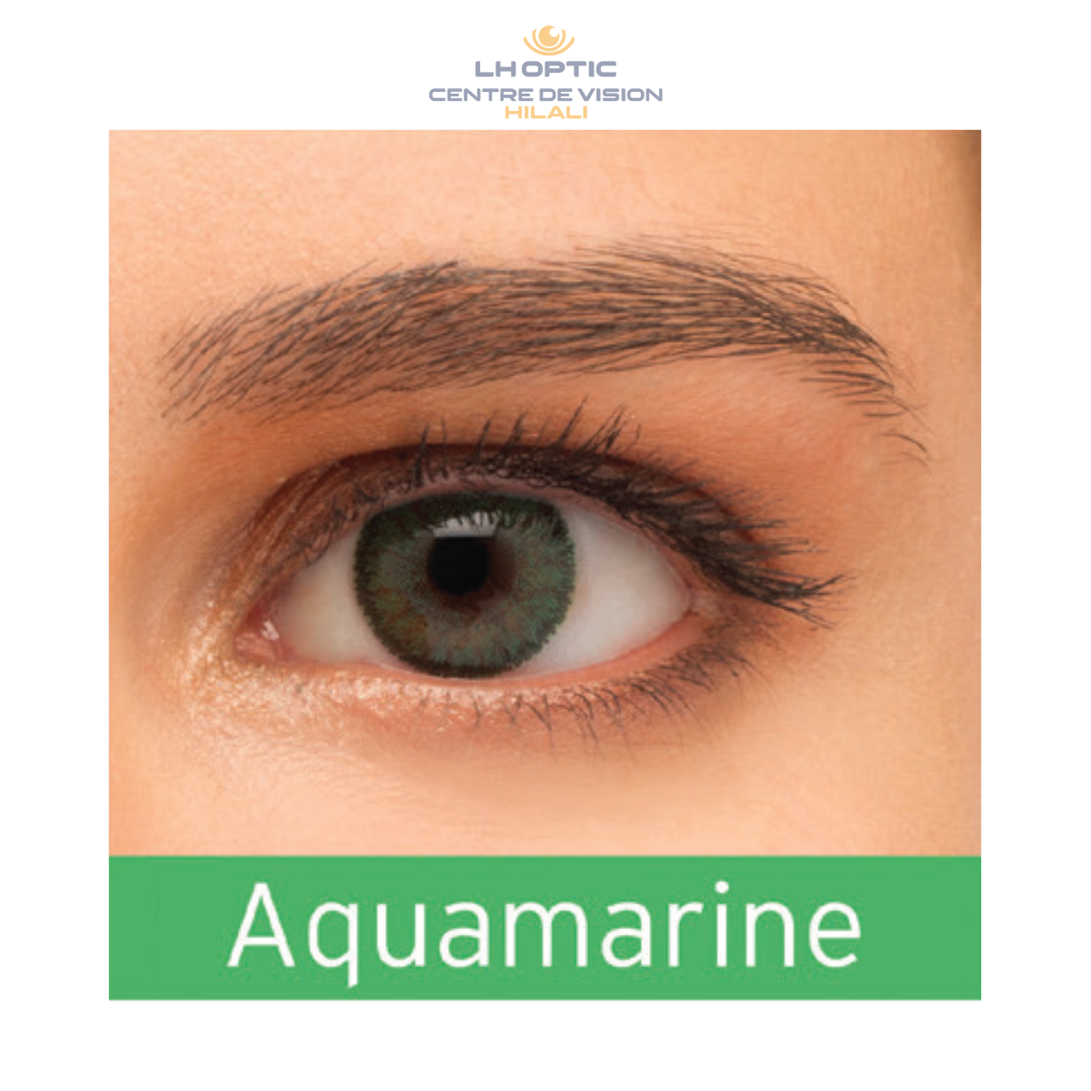 SofLens Natural Colors – Lentilles colorées mensuelles – Aquamarine