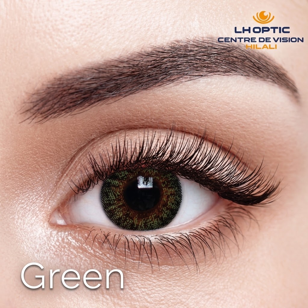 Faceloox Colors – Lentilles colorées trimestrielles – Green