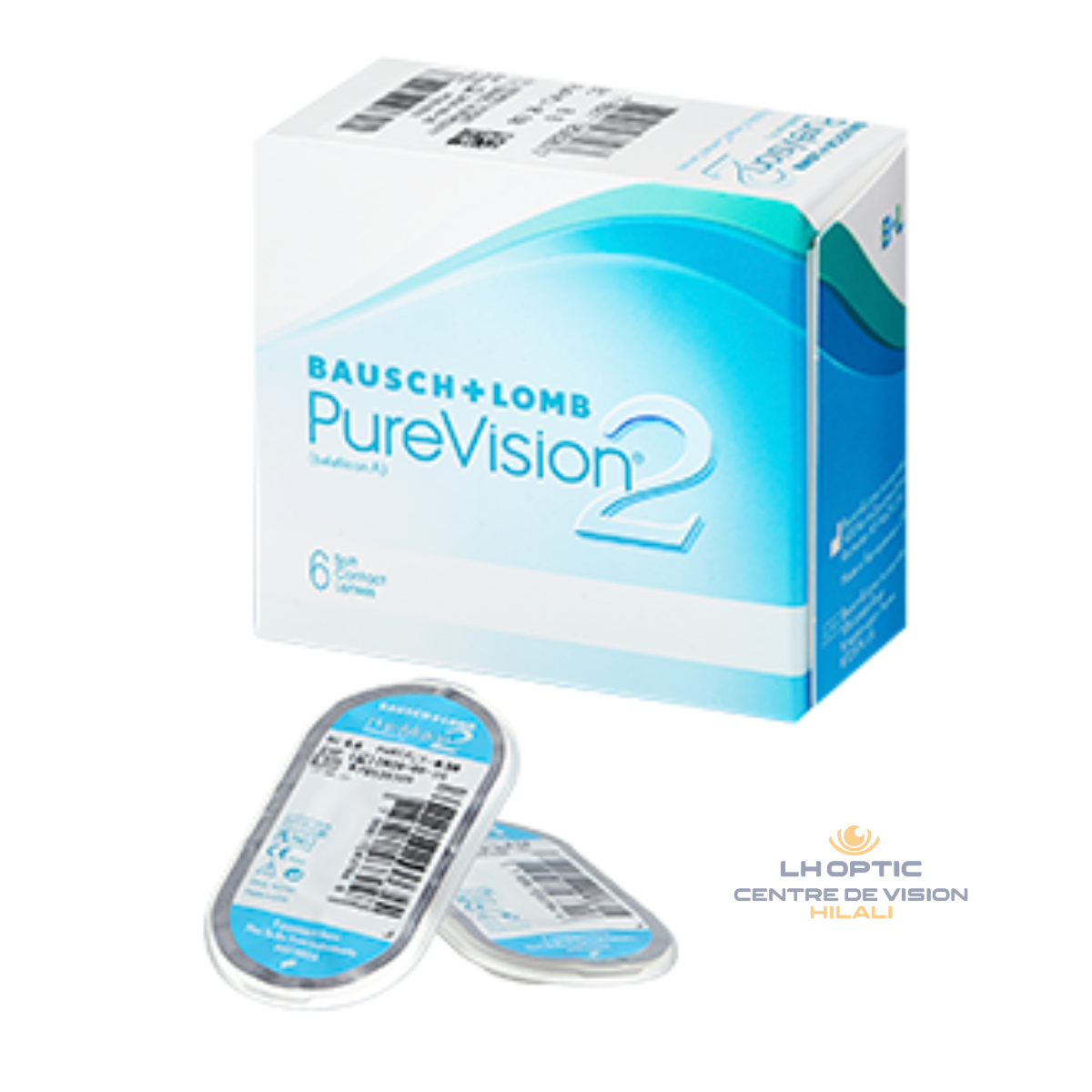 PureVision 2 – Lentilles mensuelles – vue 2