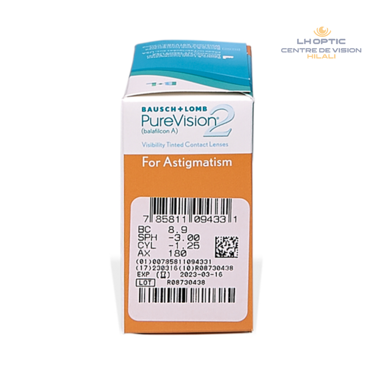PureVision 2 For Astigmatism – Lentilles toriques mensuelles – vue 2