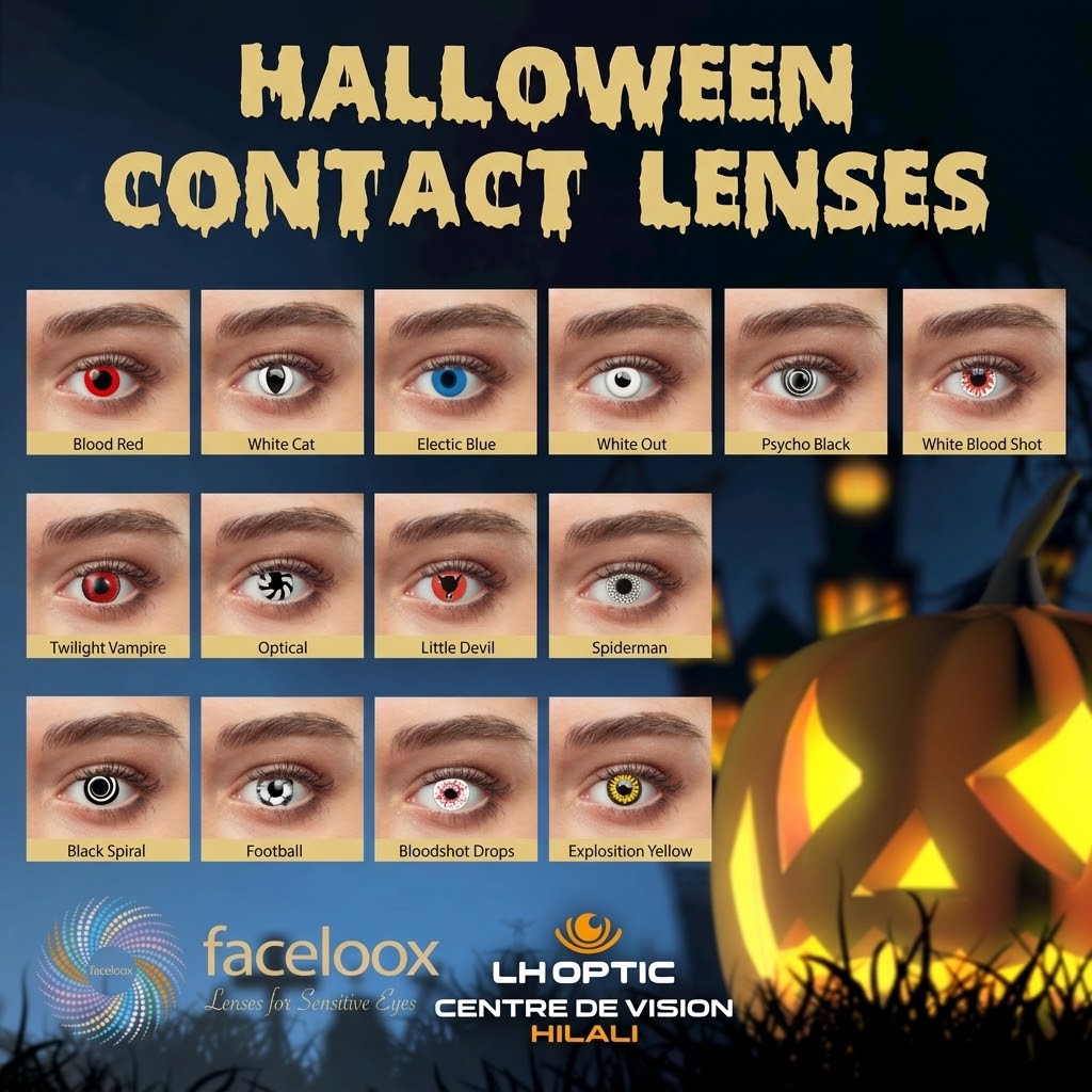 Lentille Halloween Faceloox