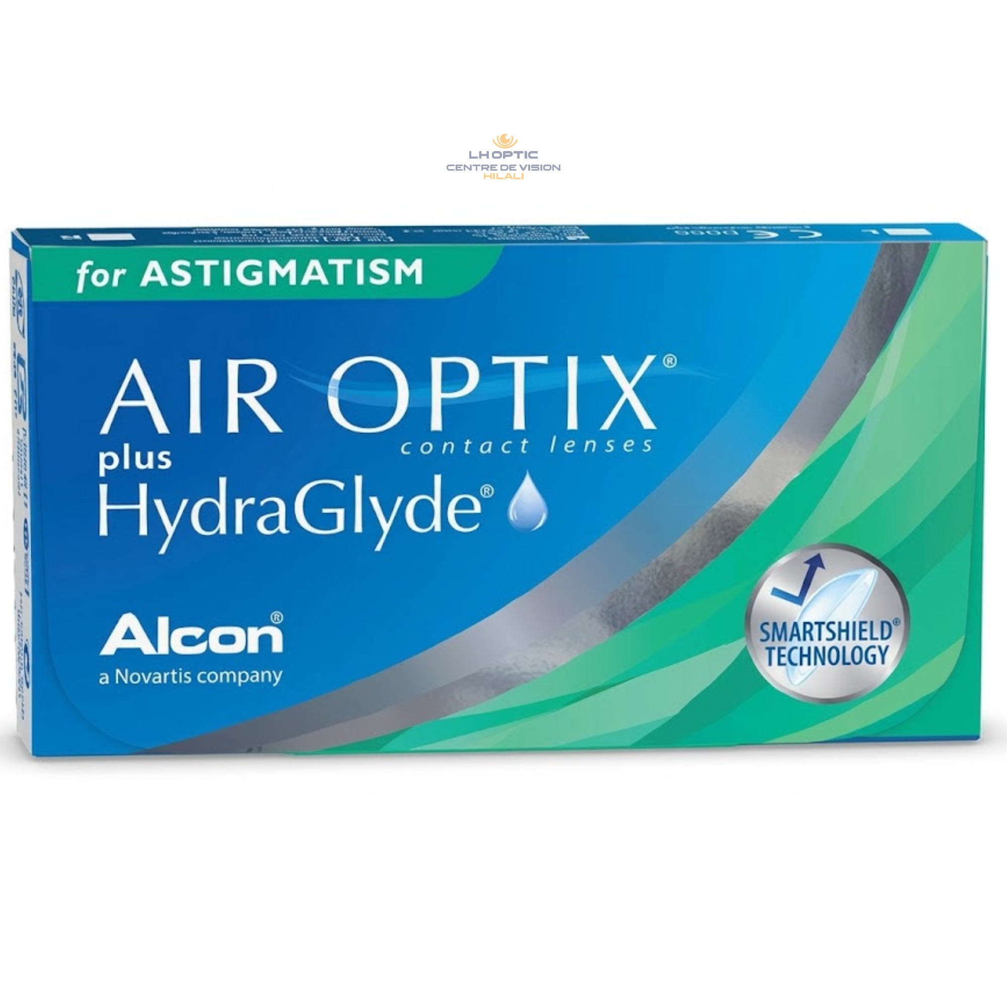 Air Optix Plus Hydra Glyde For Astigmatisme – Lentilles toriques mensuelles