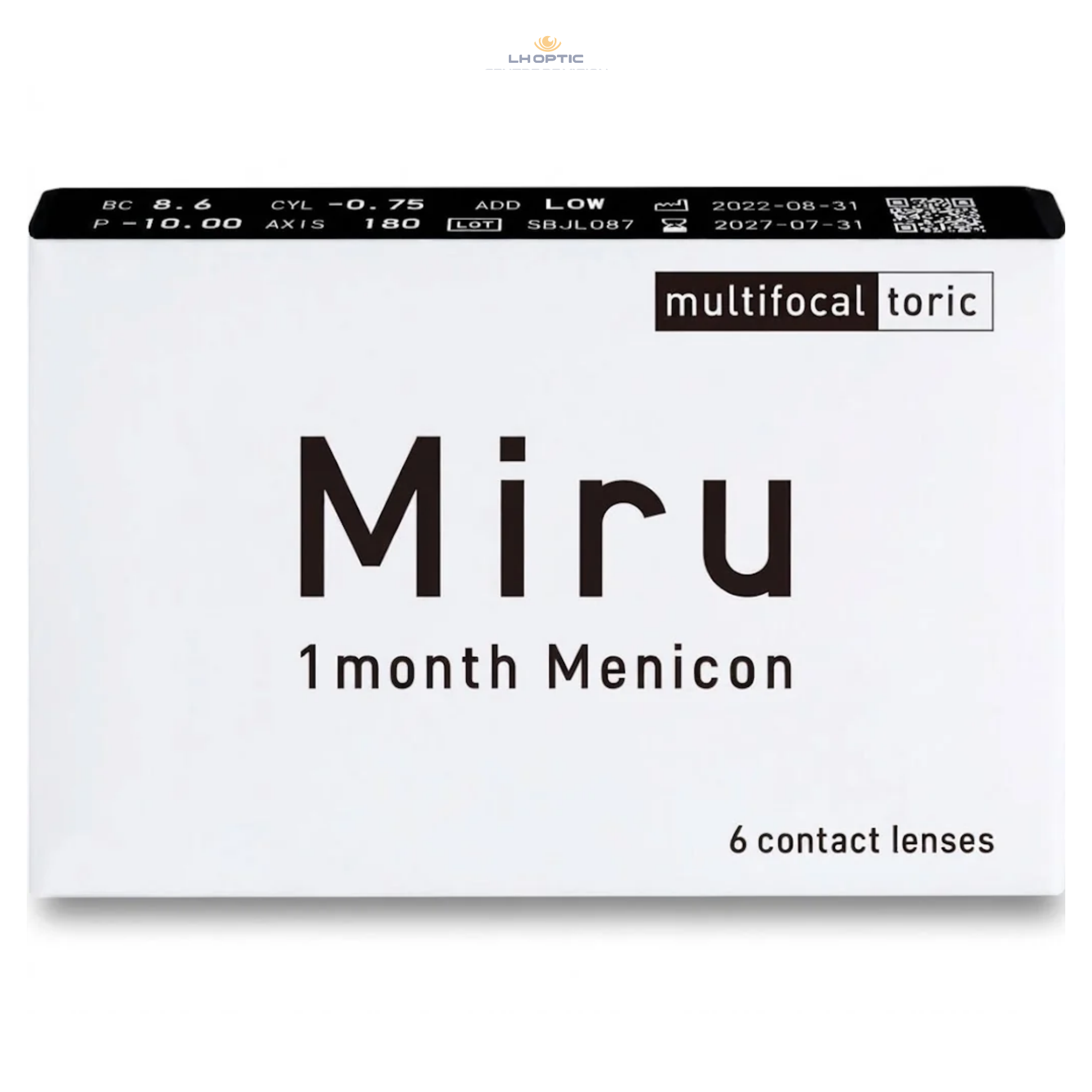 Miru 1 Month Menicon Torique – Lentilles mensuelles