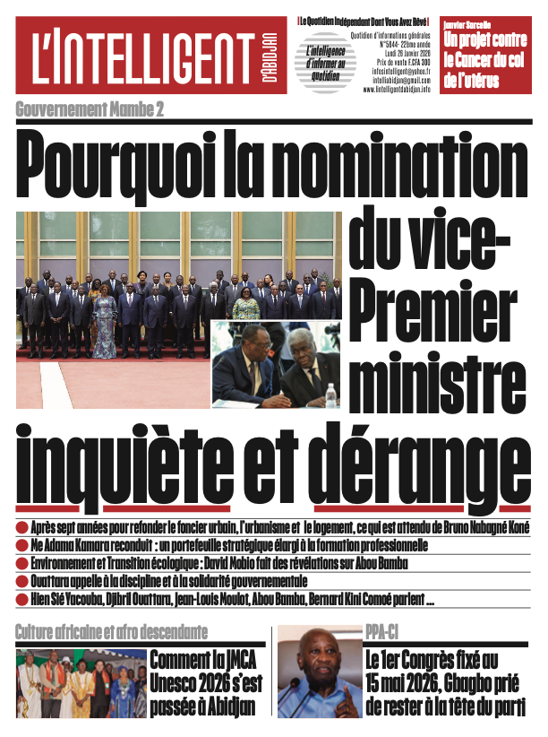 L'Intelligent d'Abidjan N°5644