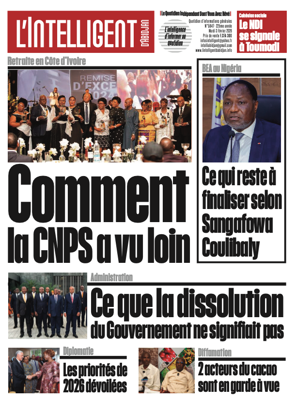 L'Intelligent d'Abidjan N°5647 BIS