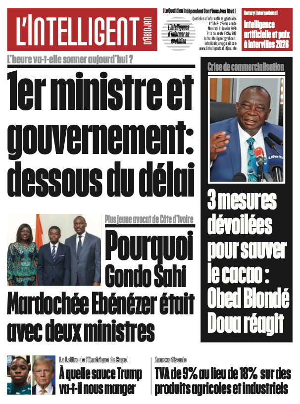 L'Intelligent d'Abidjan N°5642