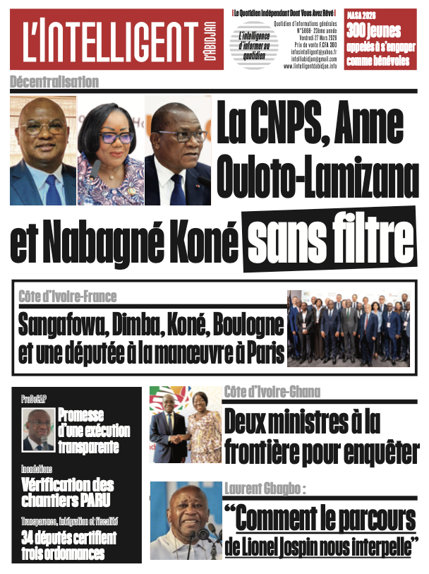 L'Intelligent d'Abidjan N°5668 BIS