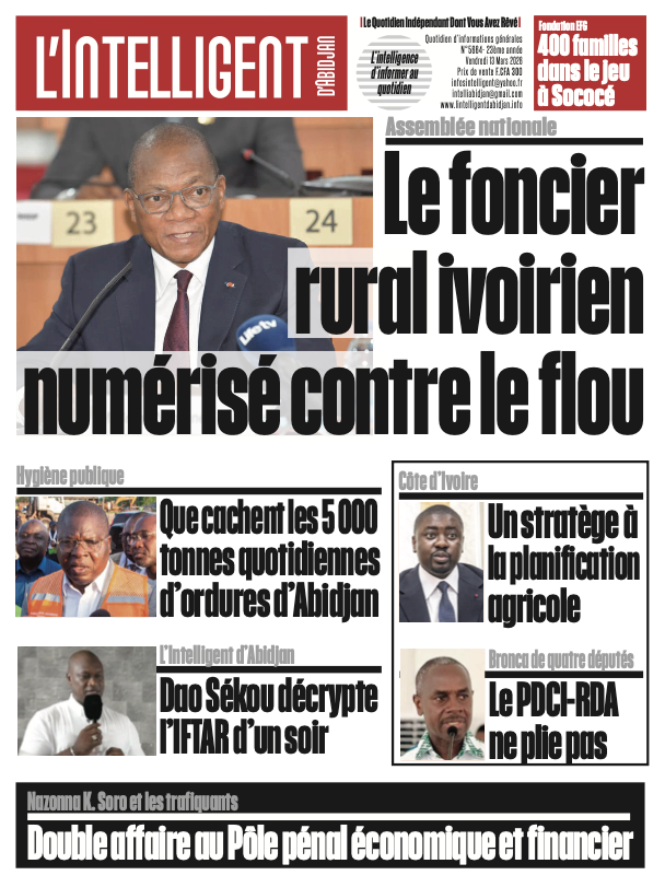 L'Intelligent d'Abidjan N°5664