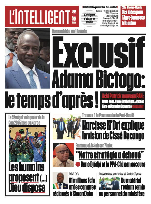 L'Intelligent d'Abidjan N°5641