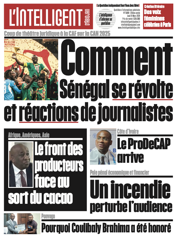 L'Intelligent d'Abidjan N°5666