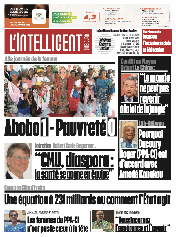 L'Intelligent d'Abidjan N°5662