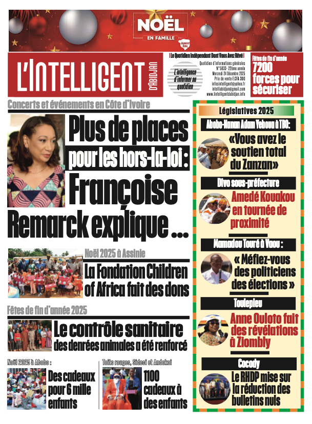 L'Intelligent d'Abidjan N°5633 BIS