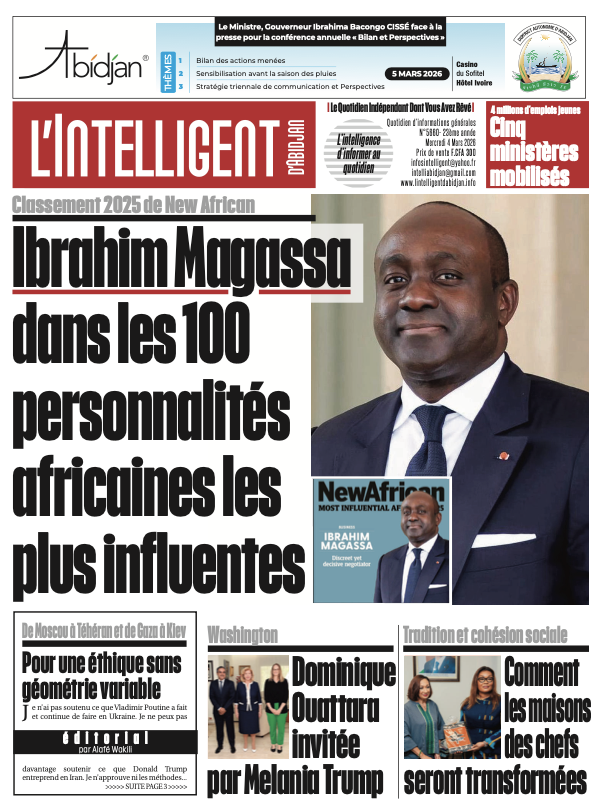 L'Intelligent d'Abidjan N°5660