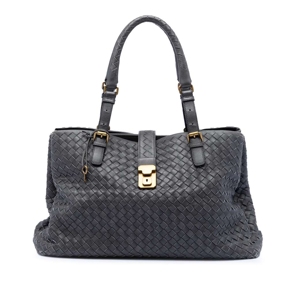 Bottega Veneta Medium Nappa Intrecciato Roma Tote