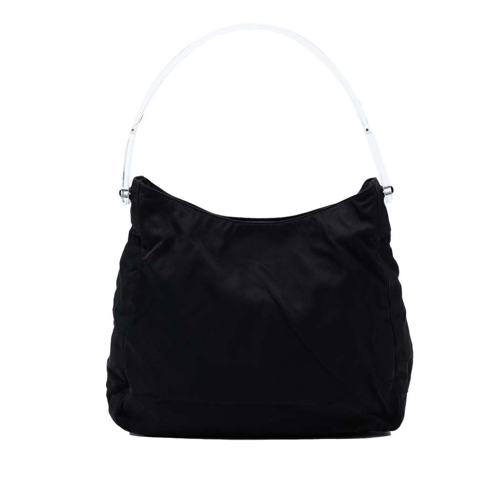 Prada Tessuto Acrylic Handle Bag